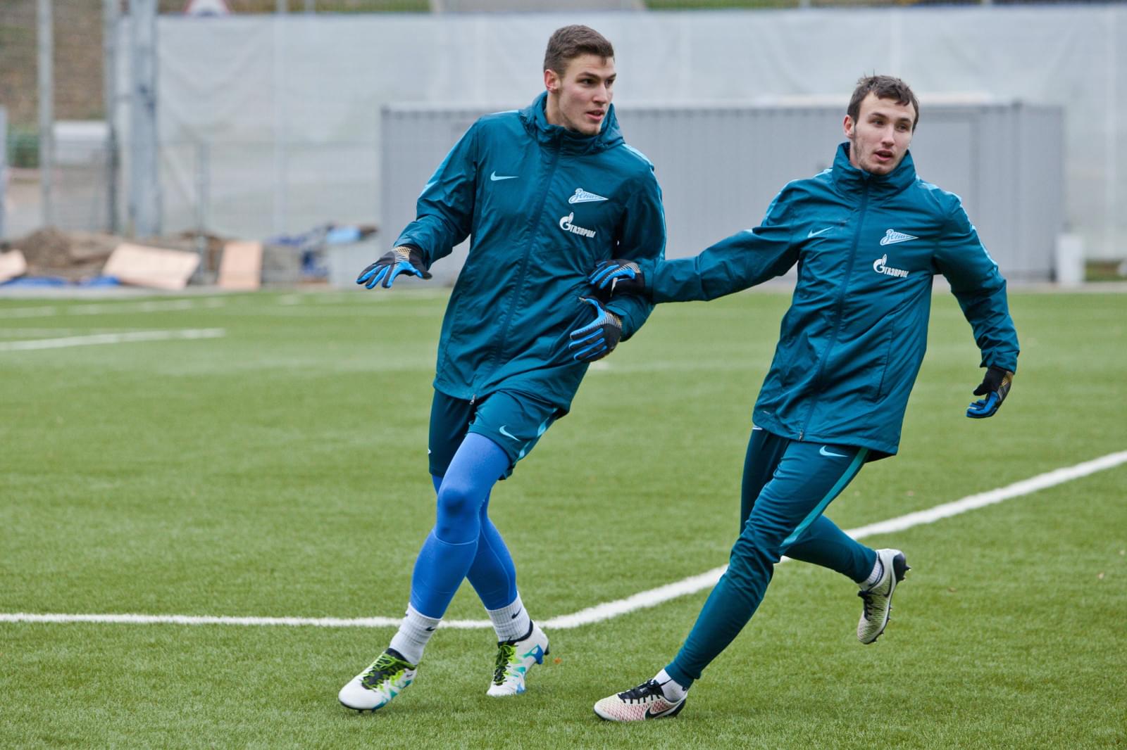 Тренировка «Зенита»-2 перед матчем с «Мордовией»