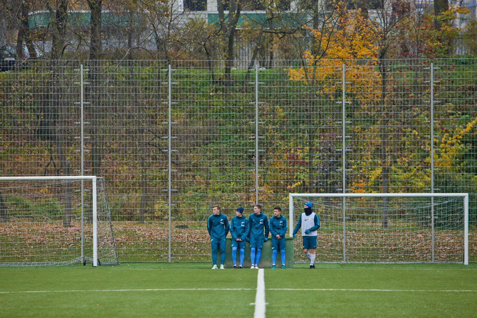 Тренировка «Зенита»-2 перед матчем с «Мордовией»