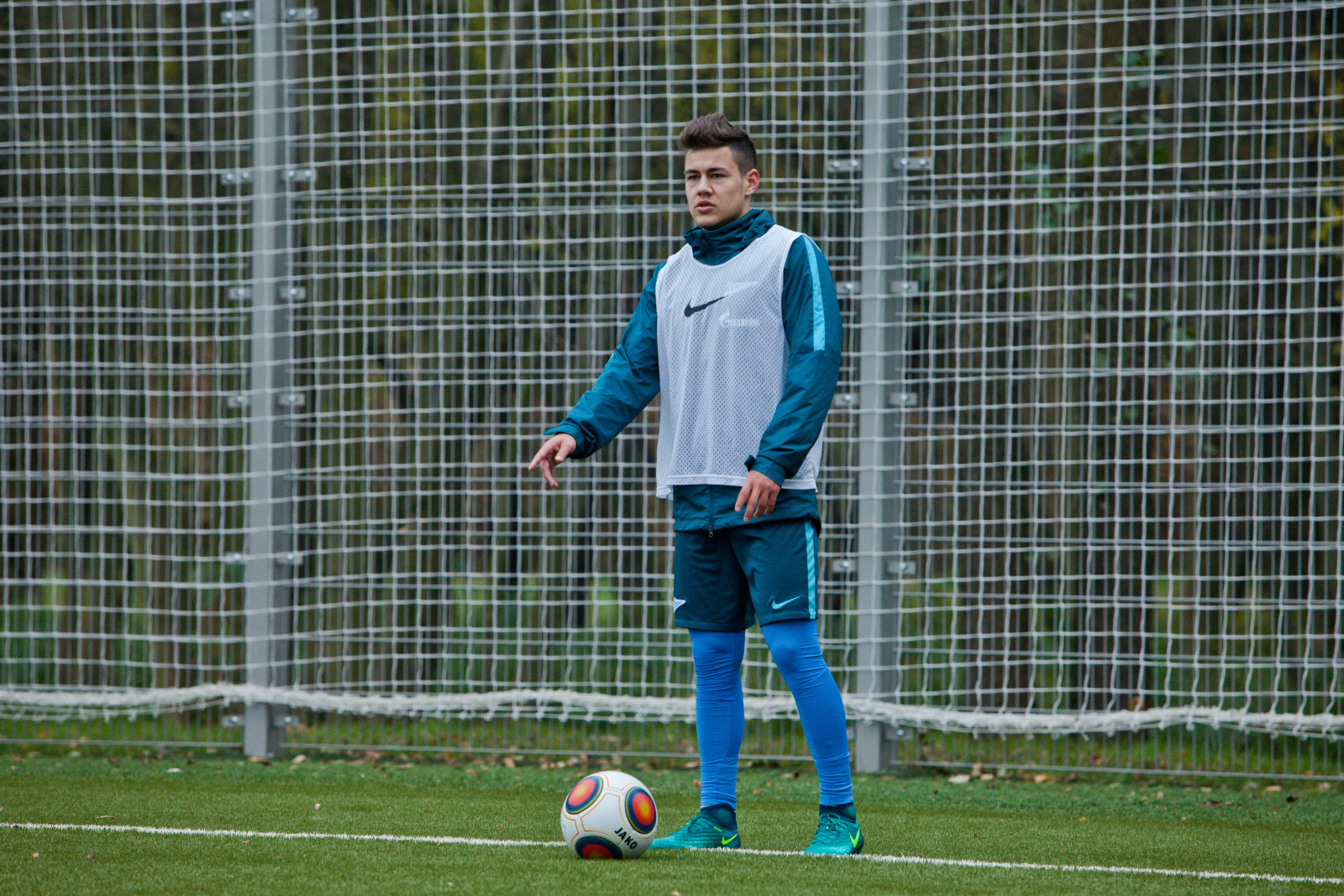 Тренировка «Зенита»-2 перед матчем с «Мордовией»