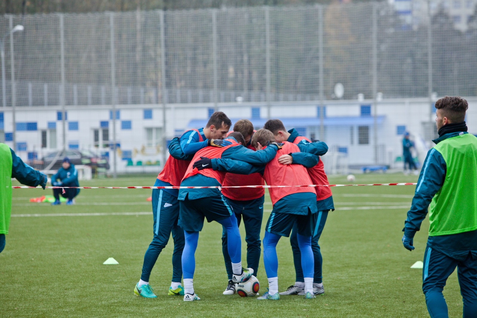 Тренировка «Зенита»-2 перед матчем с «Мордовией»