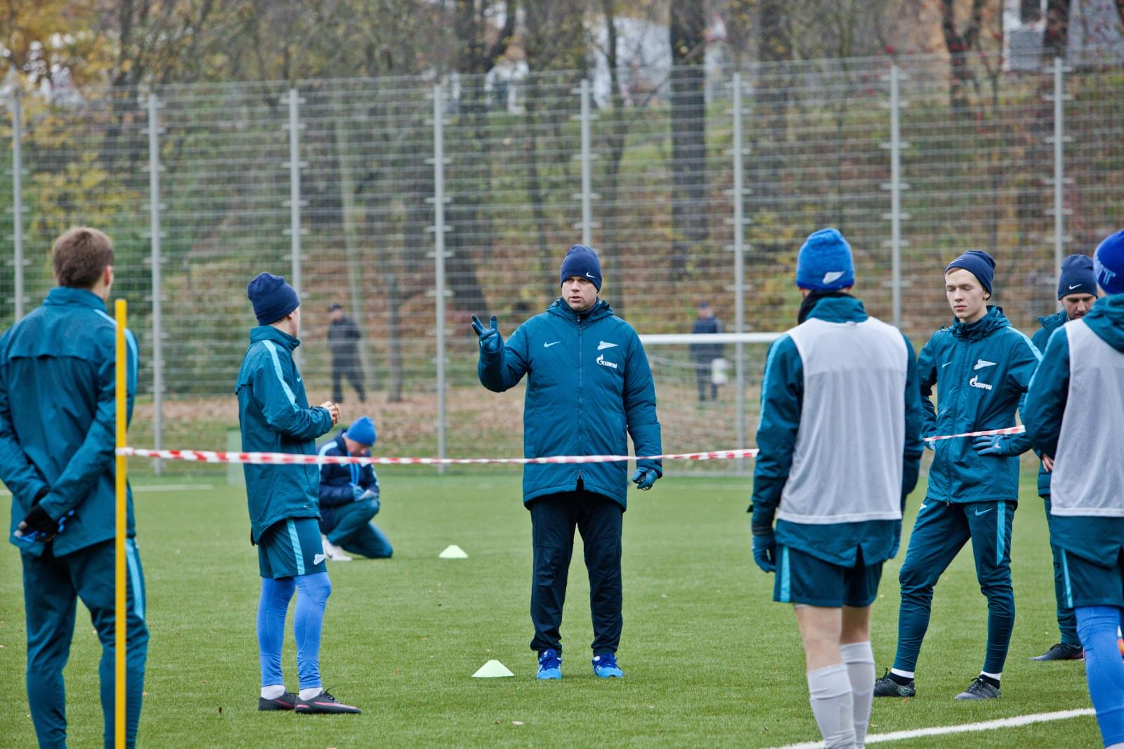 Тренировка «Зенита»-2 перед матчем с «Мордовией»
