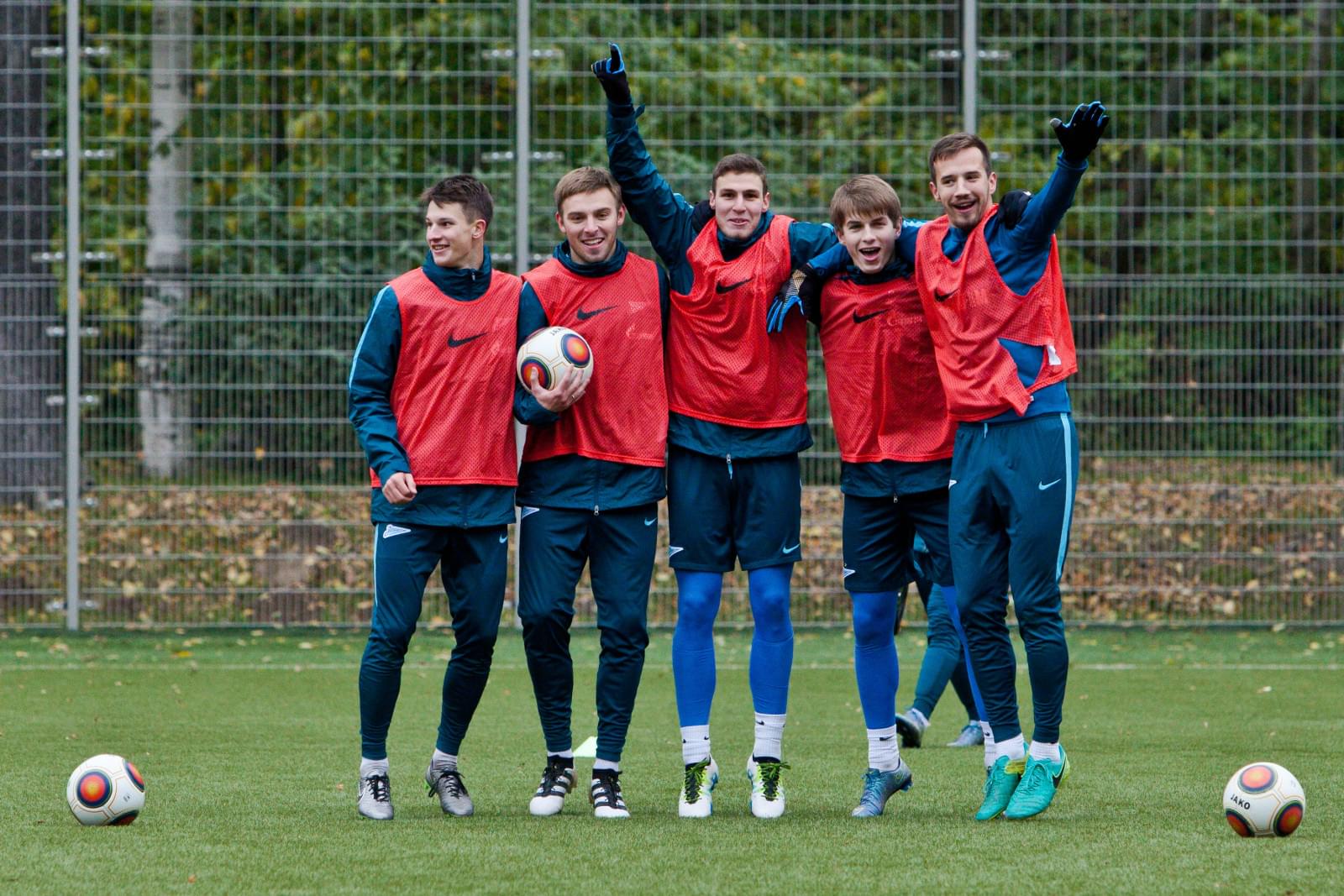 Тренировка «Зенита»-2 перед матчем с «Мордовией»