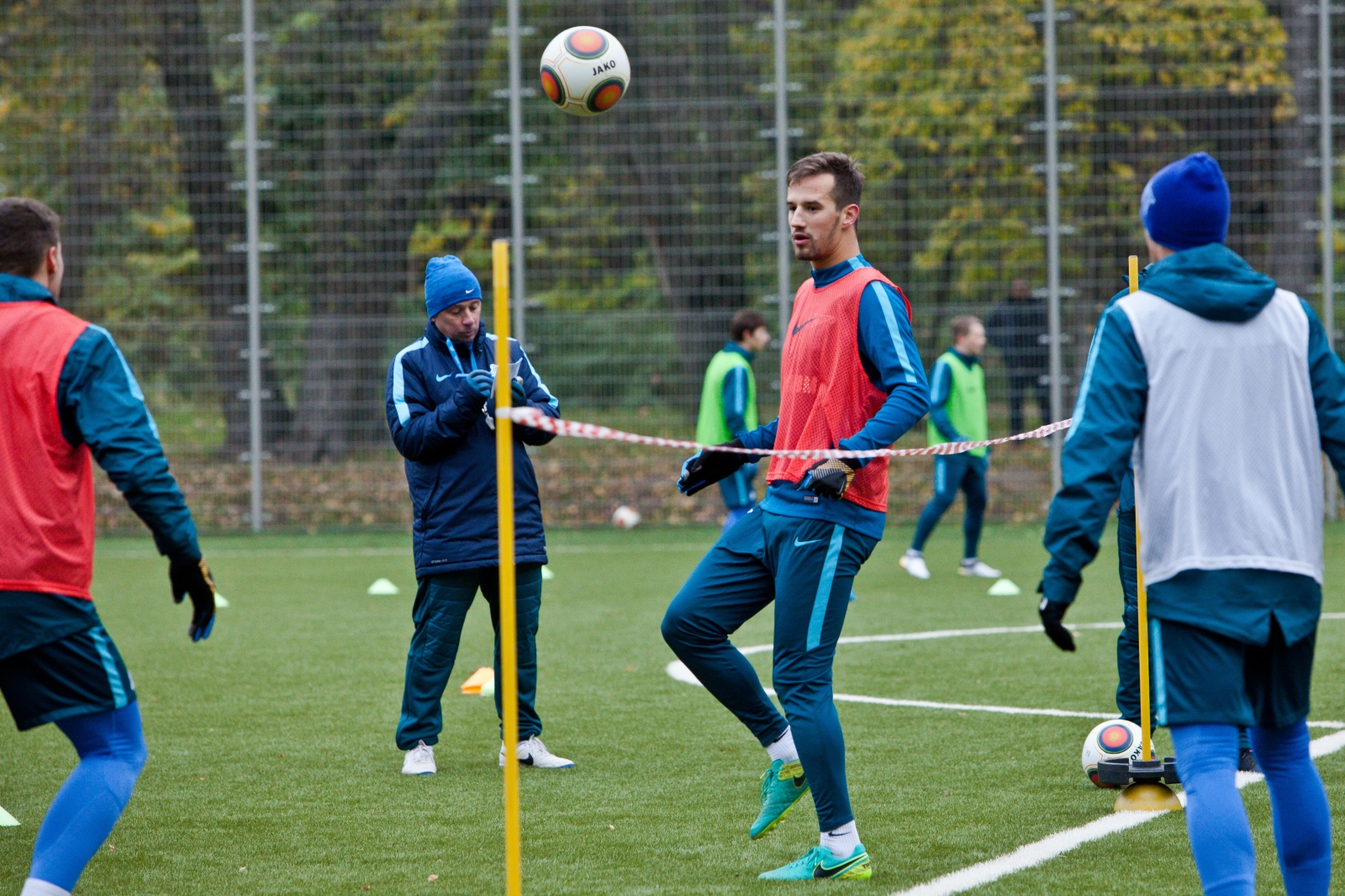 Тренировка «Зенита»-2 перед матчем с «Мордовией»