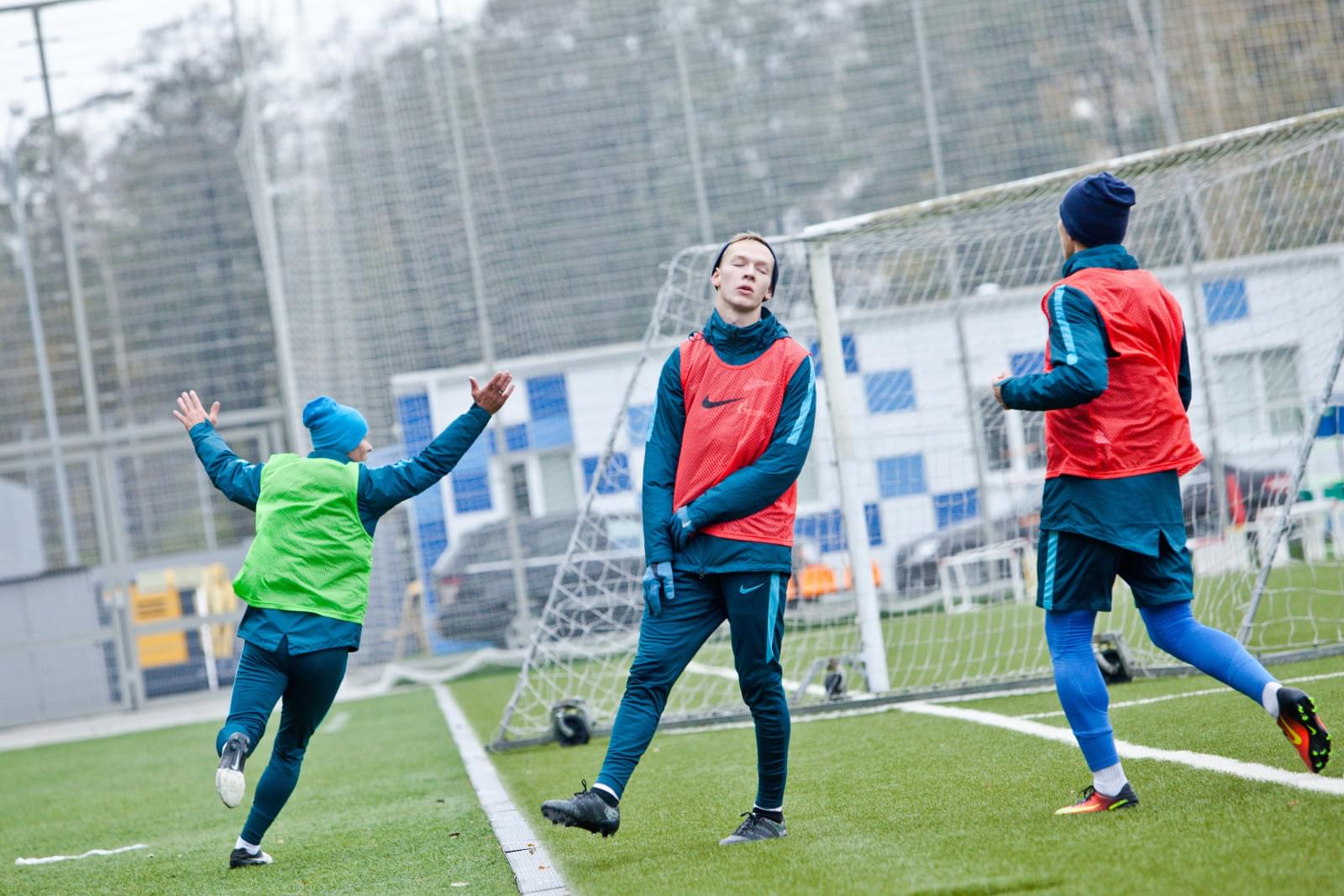 Тренировка «Зенита»-2 перед матчем с «Мордовией»