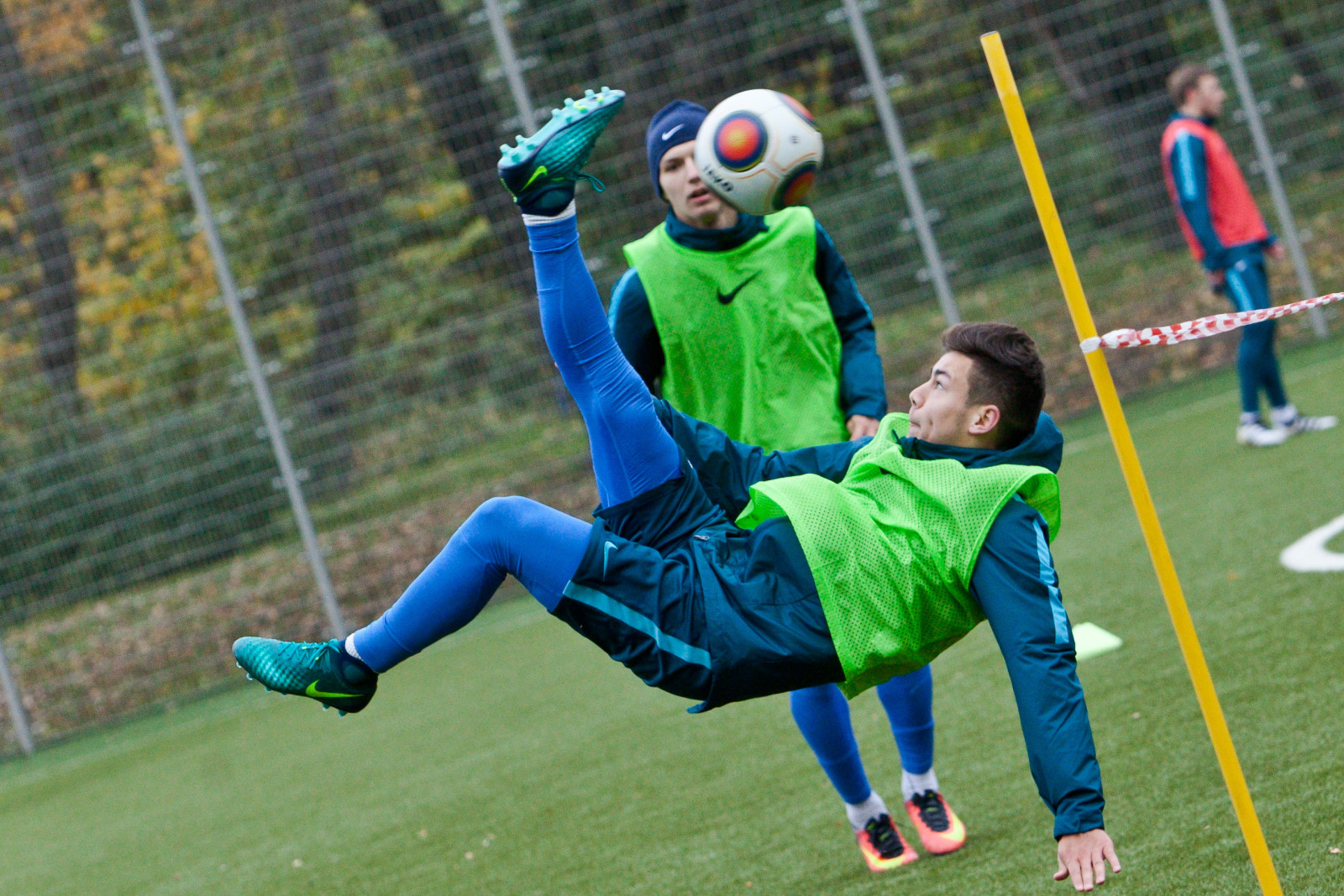Тренировка «Зенита»-2 перед матчем с «Мордовией»