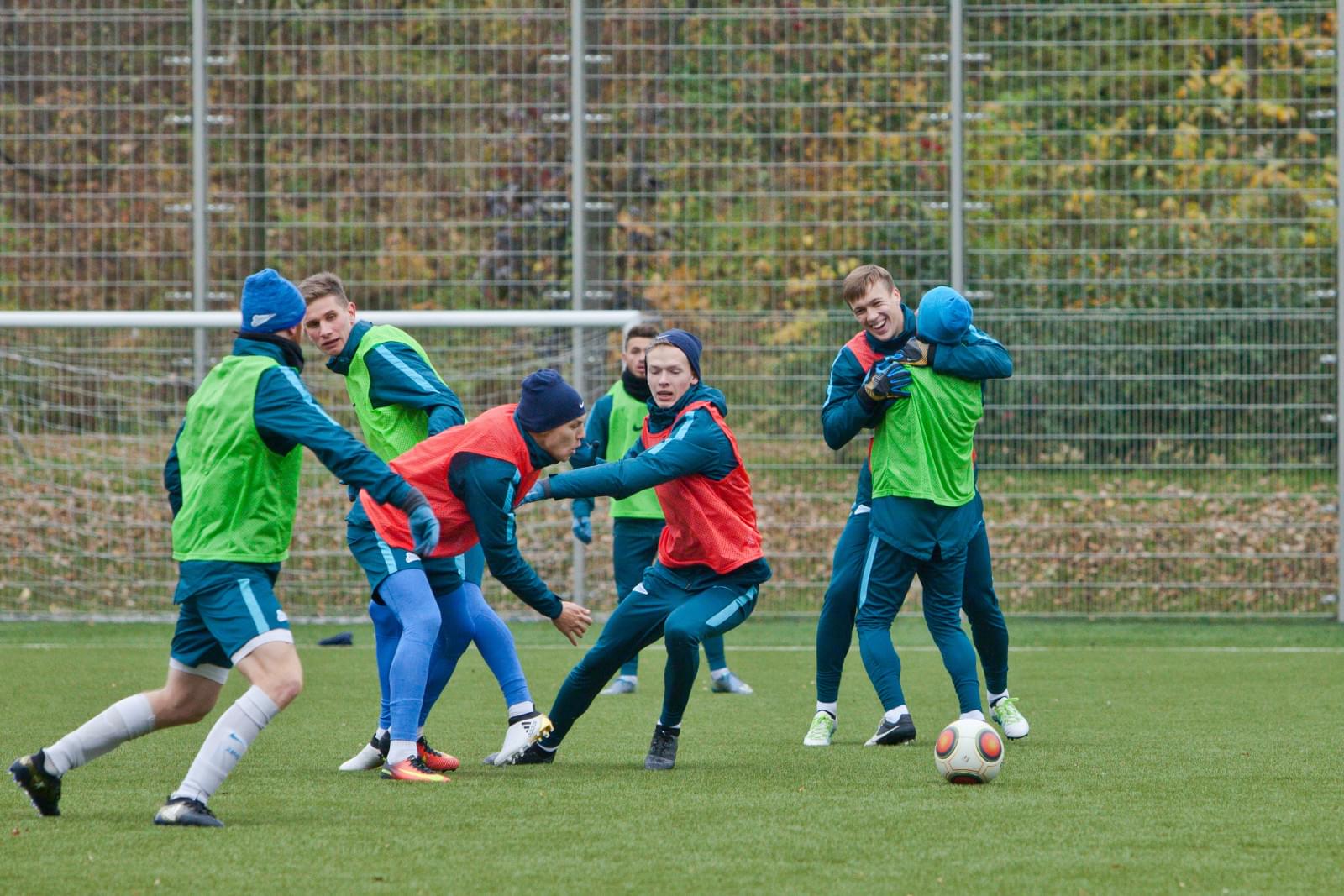 Тренировка «Зенита»-2 перед матчем с «Мордовией»