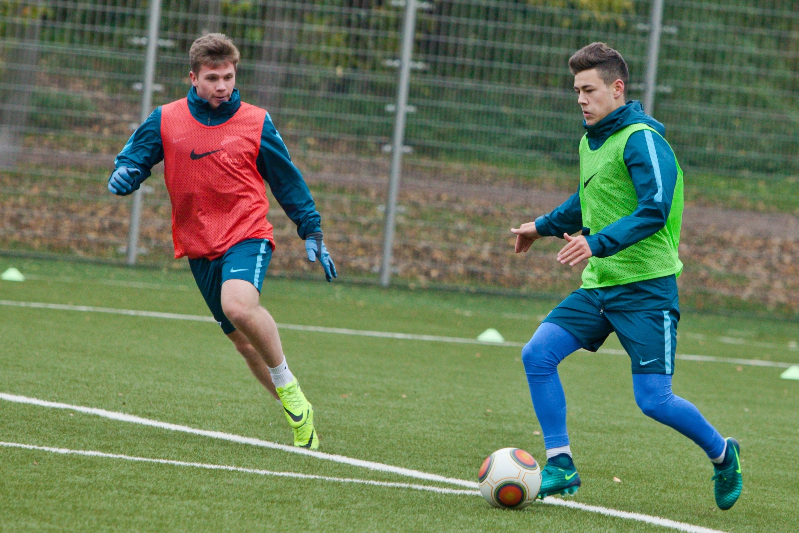 Тренировка «Зенита»-2 перед матчем с «Мордовией»