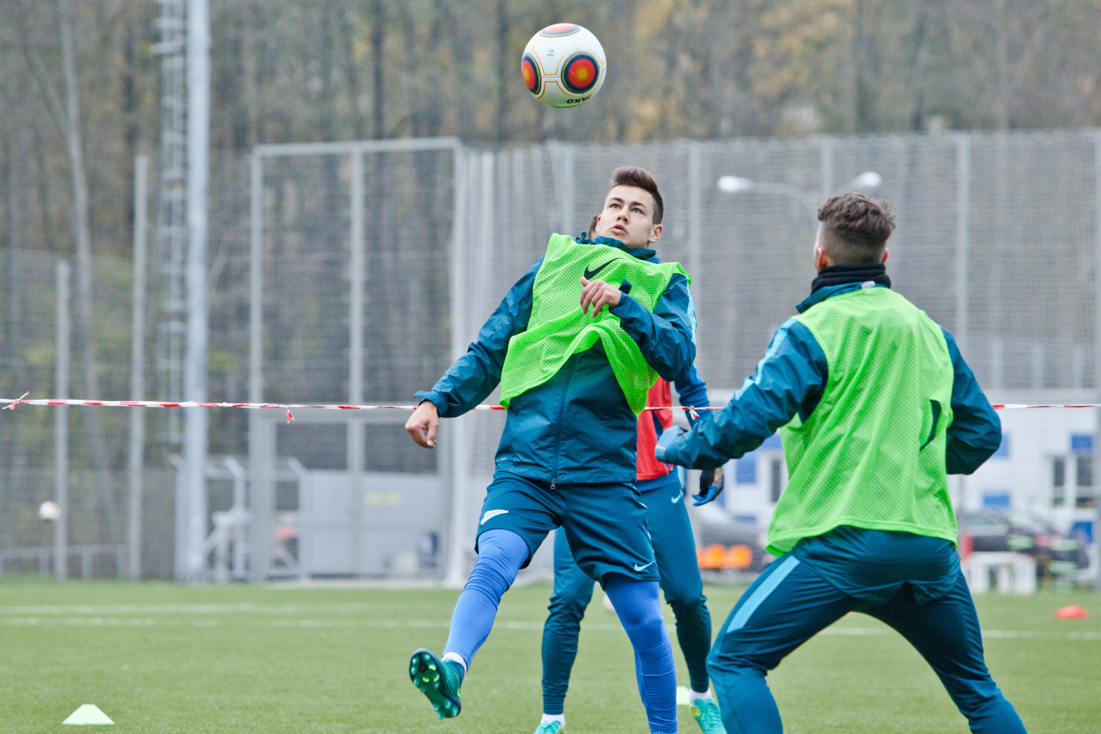 Тренировка «Зенита»-2 перед матчем с «Мордовией»
