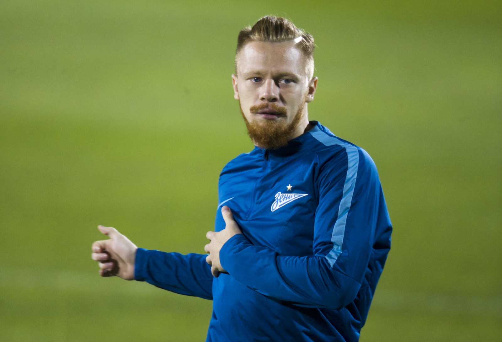 Открытая тренировка «Зенита» перед матчем Лига Европы УЕФА 2016/17 с «Дандолком»