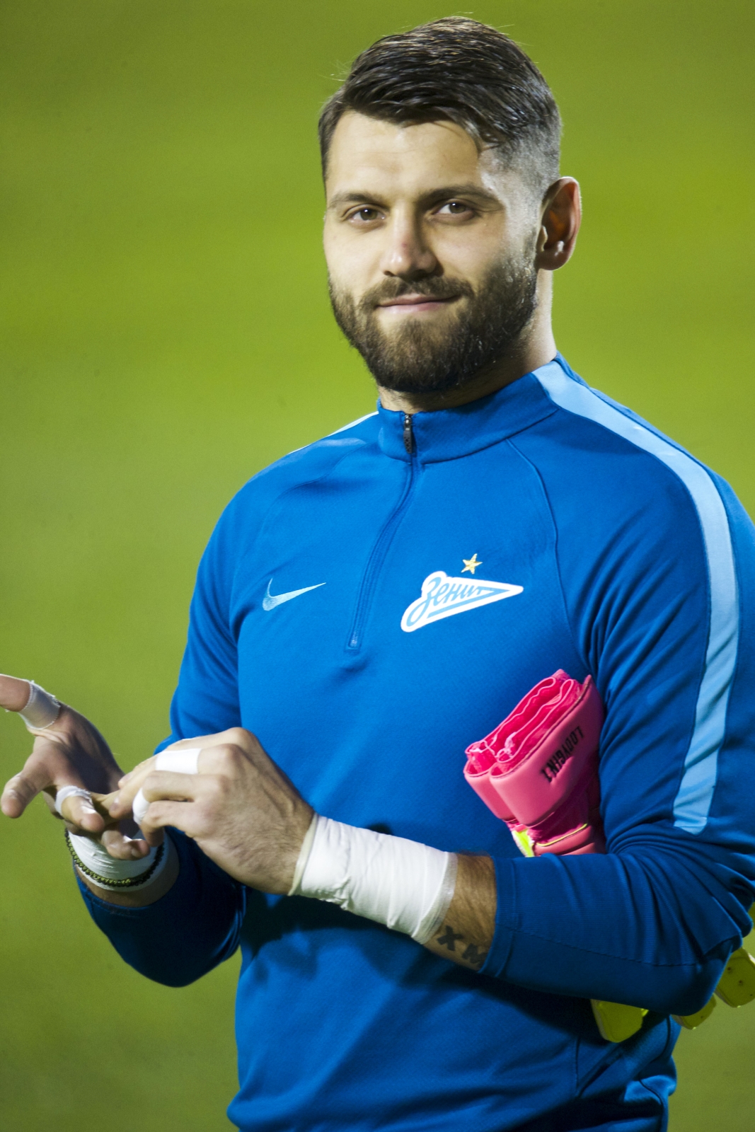 Открытая тренировка «Зенита» перед матчем Лига Европы УЕФА 2016/17 с «Дандолком»