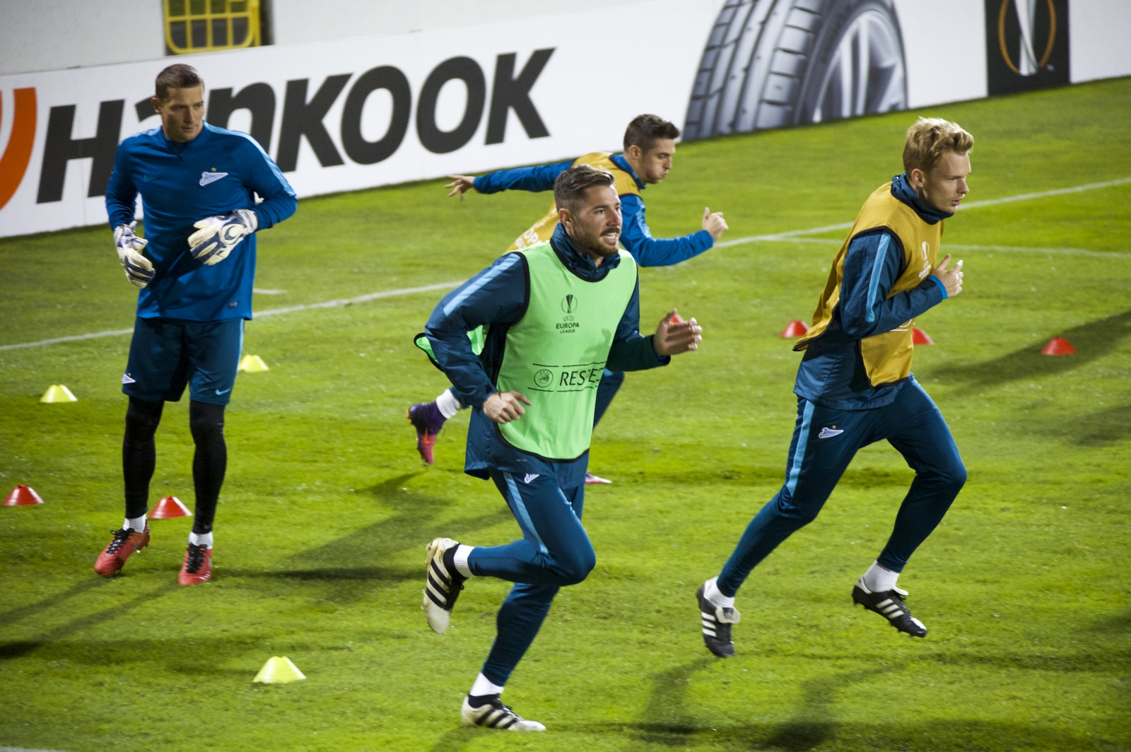 Открытая тренировка «Зенита» перед матчем Лига Европы УЕФА 2016/17 с «Дандолком»