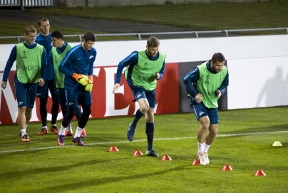 Открытая тренировка «Зенита» перед матчем Лига Европы УЕФА 2016/17 с «Дандолком»