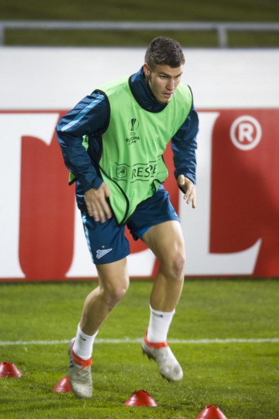 Открытая тренировка «Зенита» перед матчем Лига Европы УЕФА 2016/17 с «Дандолком»