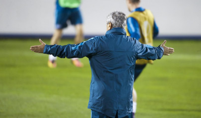 Открытая тренировка «Зенита» перед матчем Лига Европы УЕФА 2016/17 с «Дандолком»