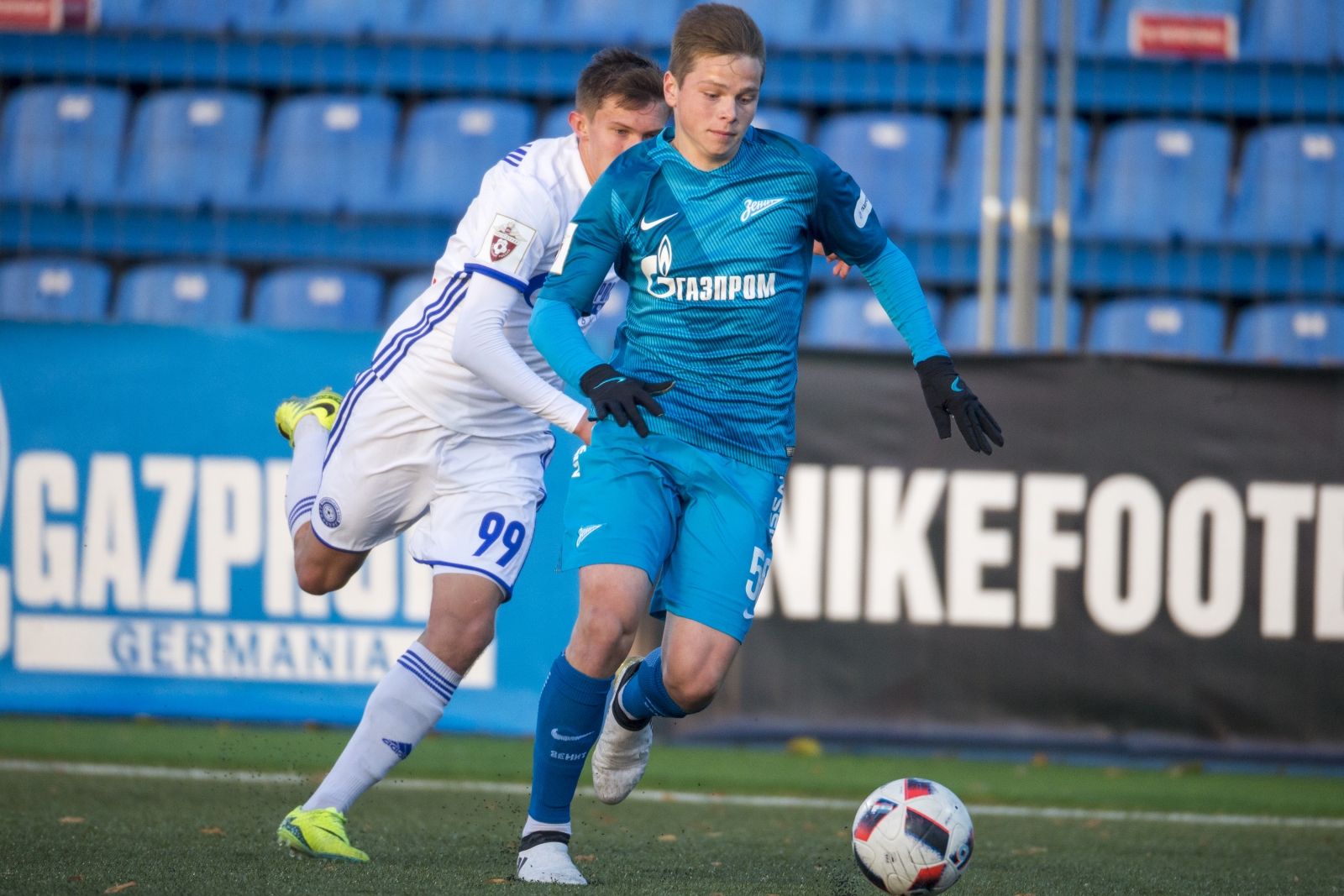 РОСГОССТРАХ-Чемпионат России 2016/17, 11-й тур, «Зенит»-м— «Оренбург»-м