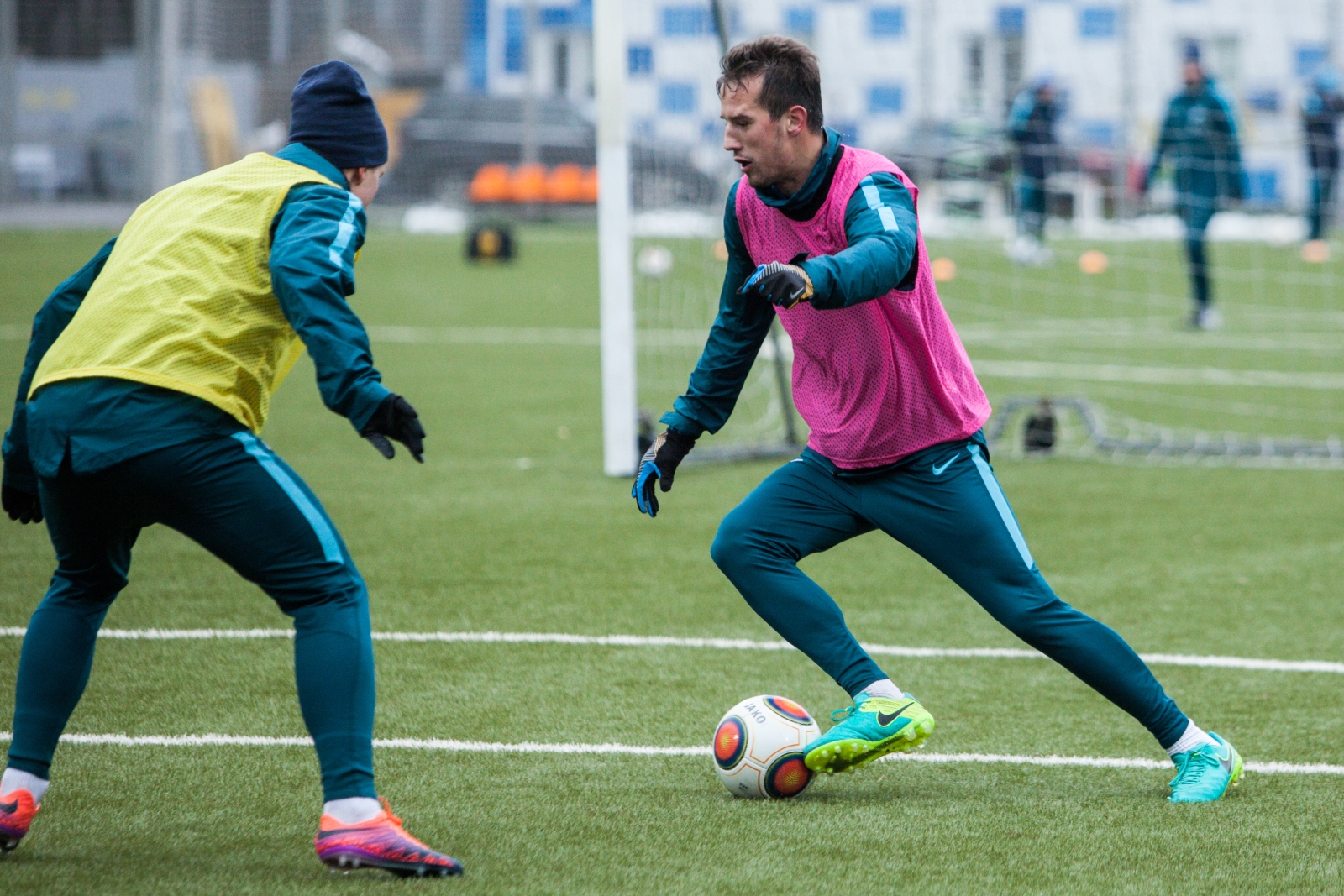 Тренировка «Зенита»-2 перед матчем с «Факелом»