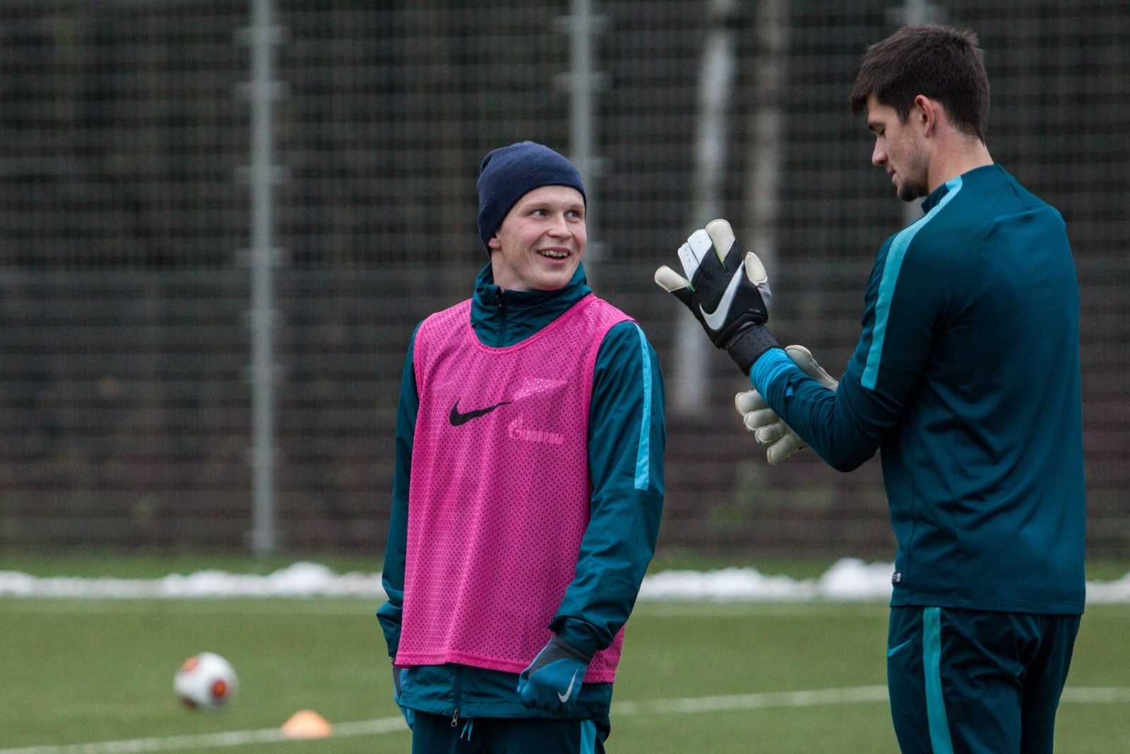 Тренировка «Зенита»-2 перед матчем с «Факелом»