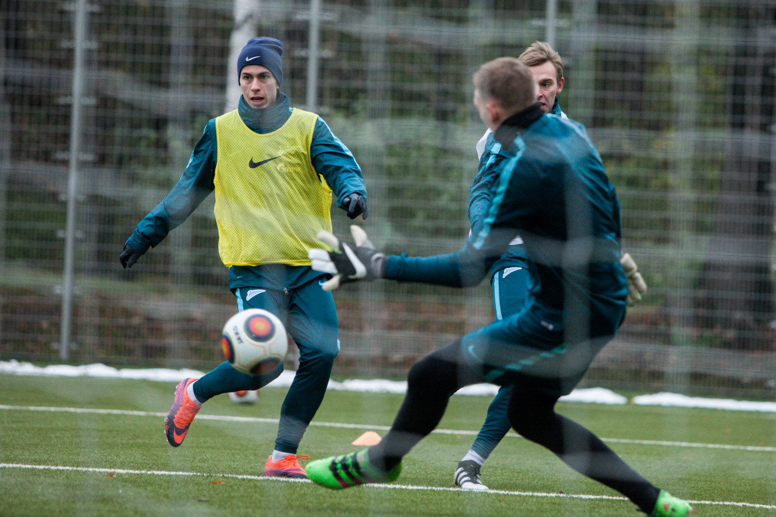 Тренировка «Зенита»-2 перед матчем с «Факелом»