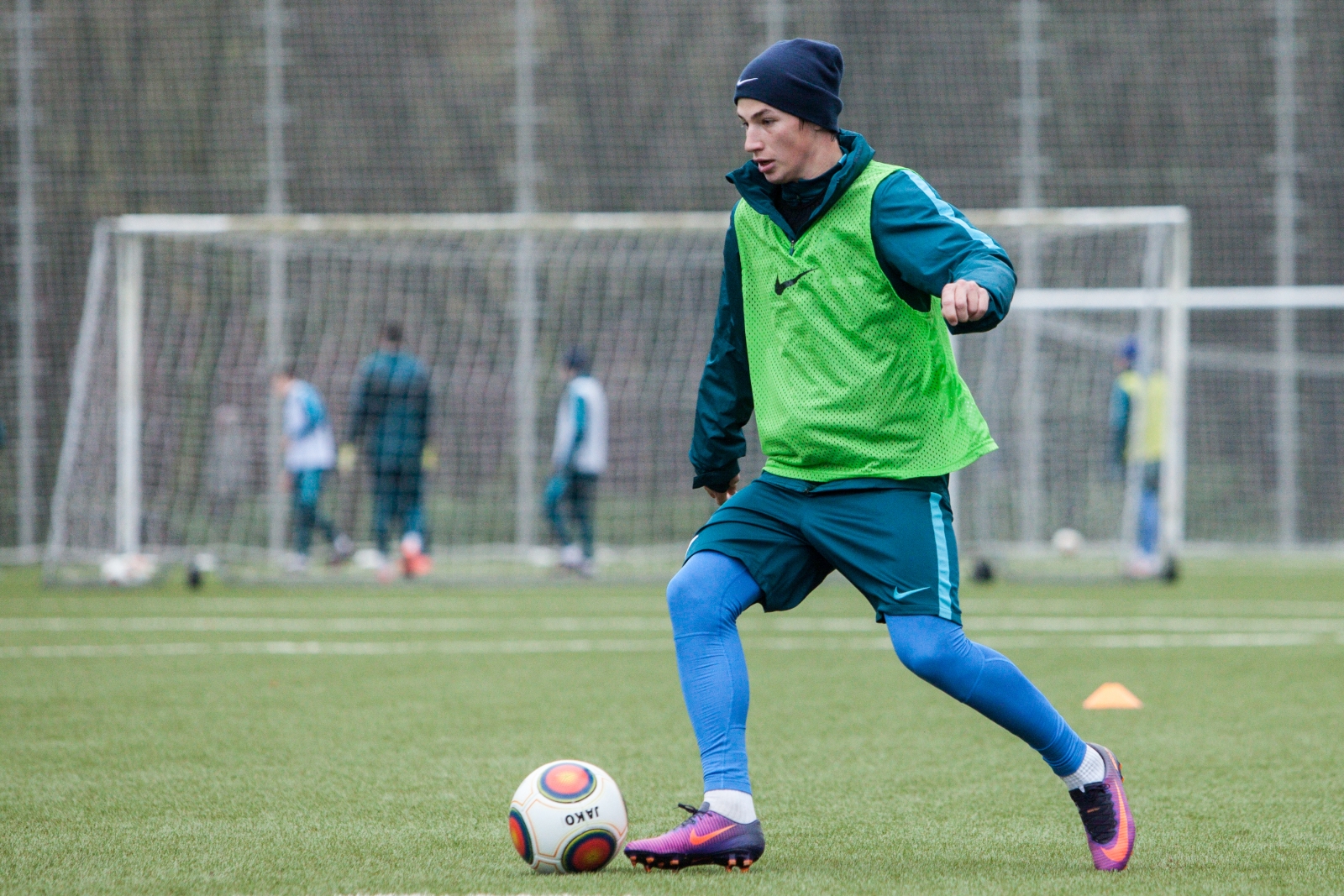 Тренировка «Зенита»-2 перед матчем с «Факелом»