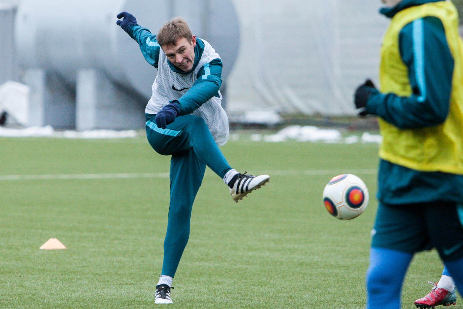 Тренировка «Зенита»-2 перед матчем с «Факелом»