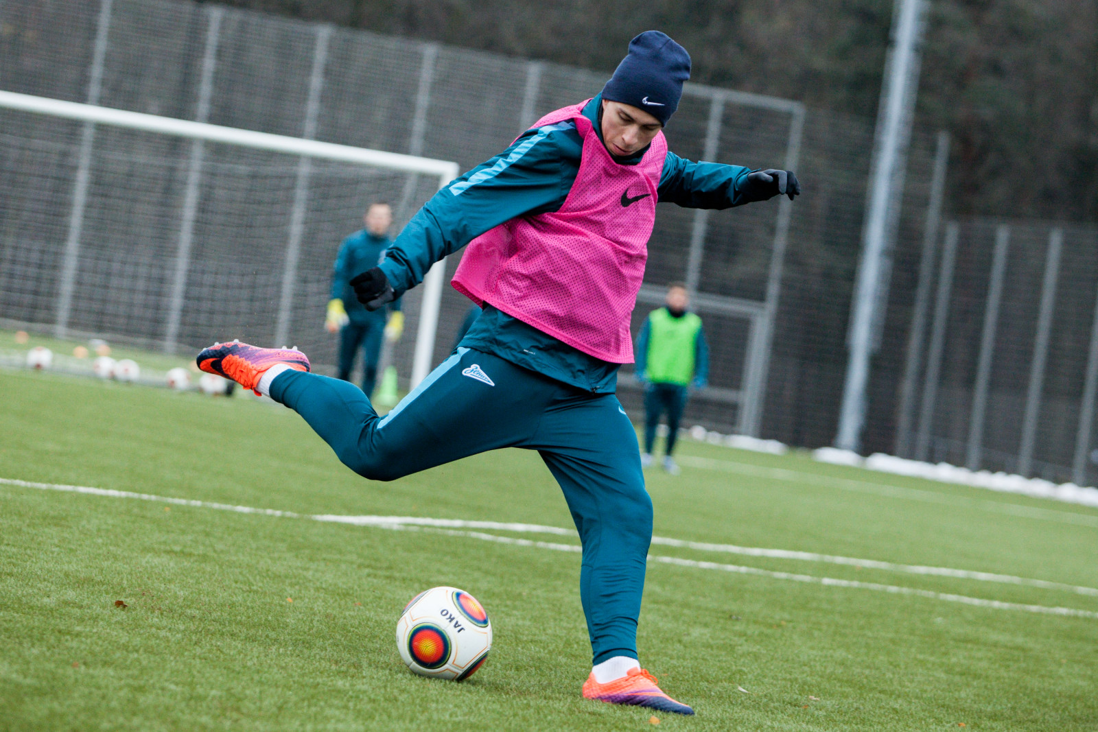 Тренировка «Зенита»-2 перед матчем с «Факелом»