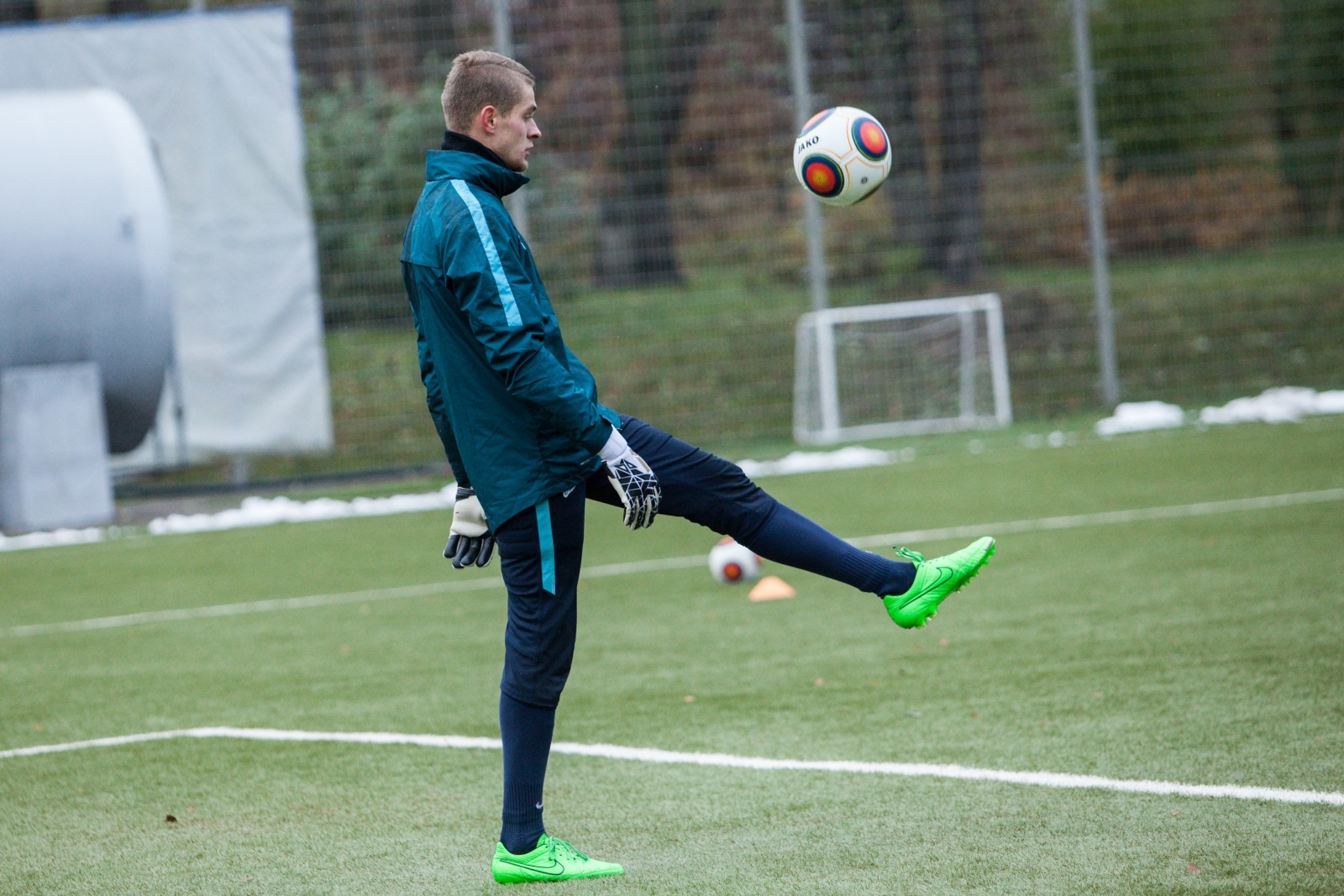 Тренировка «Зенита»-2 перед матчем с «Факелом»