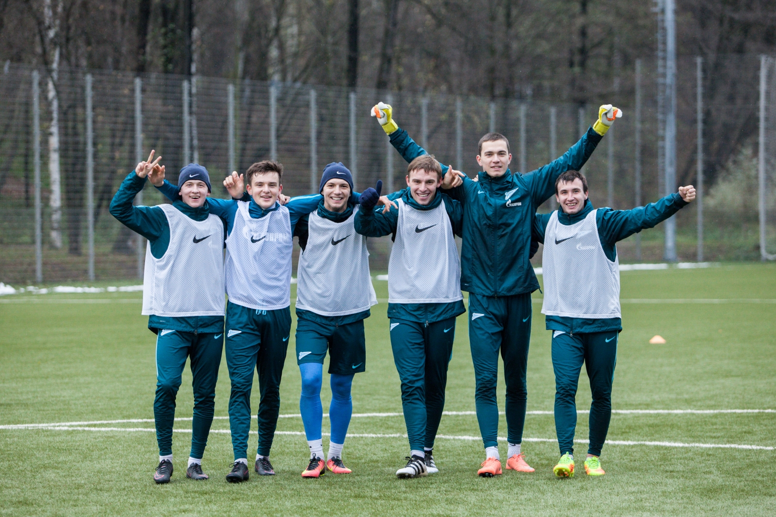 Тренировка «Зенита»-2 перед матчем с «Факелом»