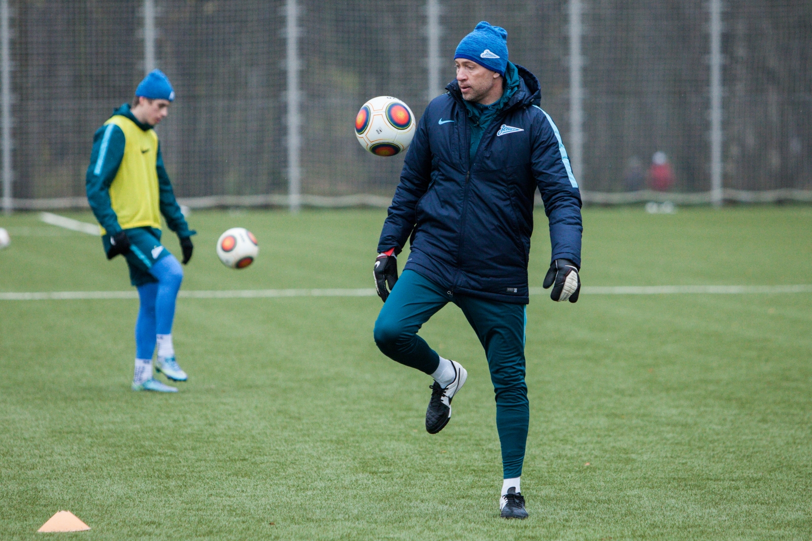 Тренировка «Зенита»-2 перед матчем с «Факелом»