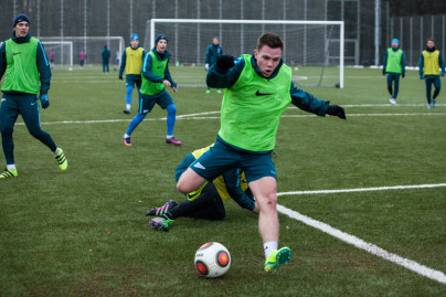 Тренировка «Зенита»-2 перед матчем с «Факелом»