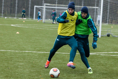 Тренировка «Зенита»-2 перед матчем с «Факелом»