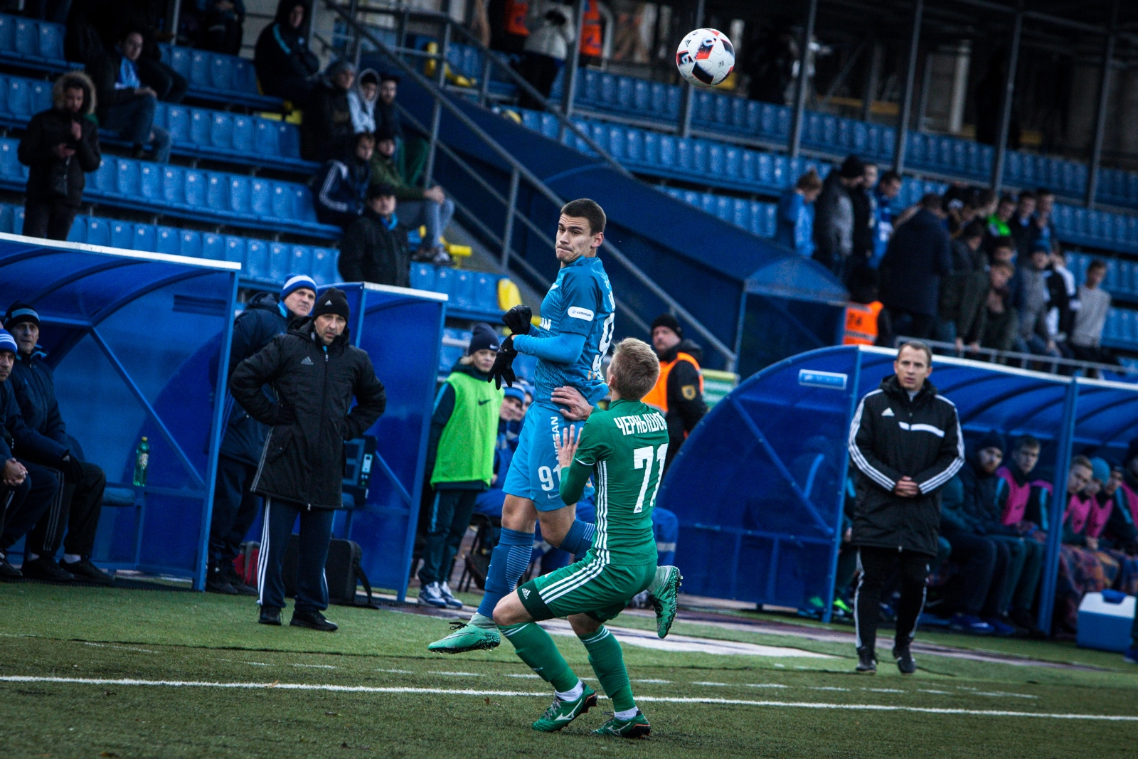 РОСГОССТРАХ-Чемпионат России  2016/17, 12-й тур, «Зенит»-м — «Томь»-м