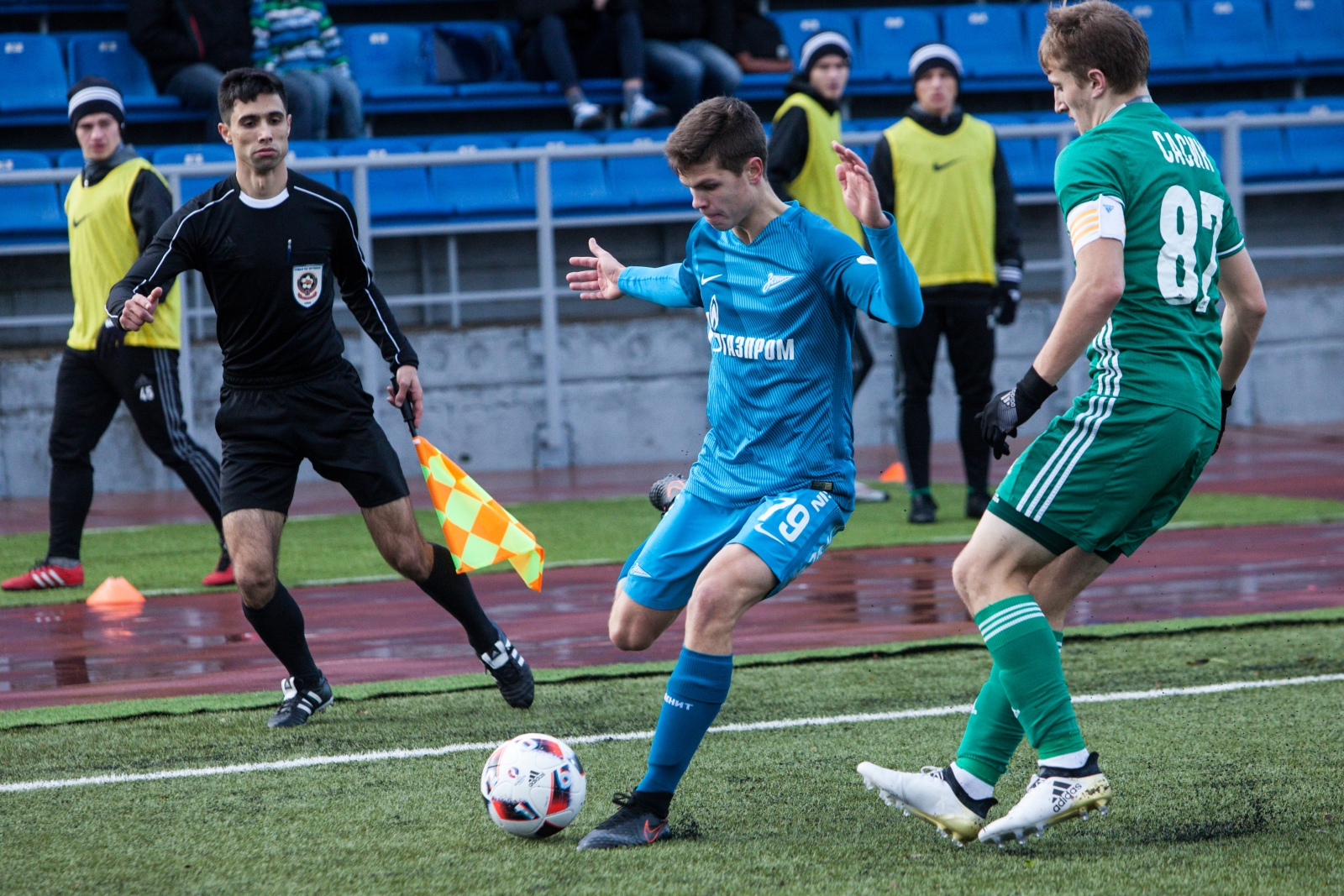 РОСГОССТРАХ-Чемпионат России  2016/17, 12-й тур, «Зенит»-м — «Томь»-м