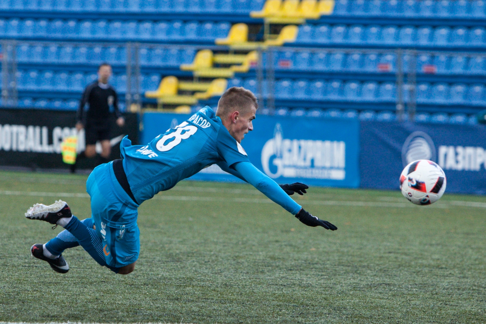 РОСГОССТРАХ-Чемпионат России  2016/17, 12-й тур, «Зенит»-м — «Томь»-м