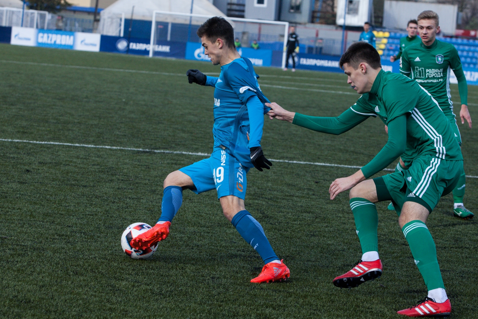 РОСГОССТРАХ-Чемпионат России  2016/17, 12-й тур, «Зенит»-м — «Томь»-м