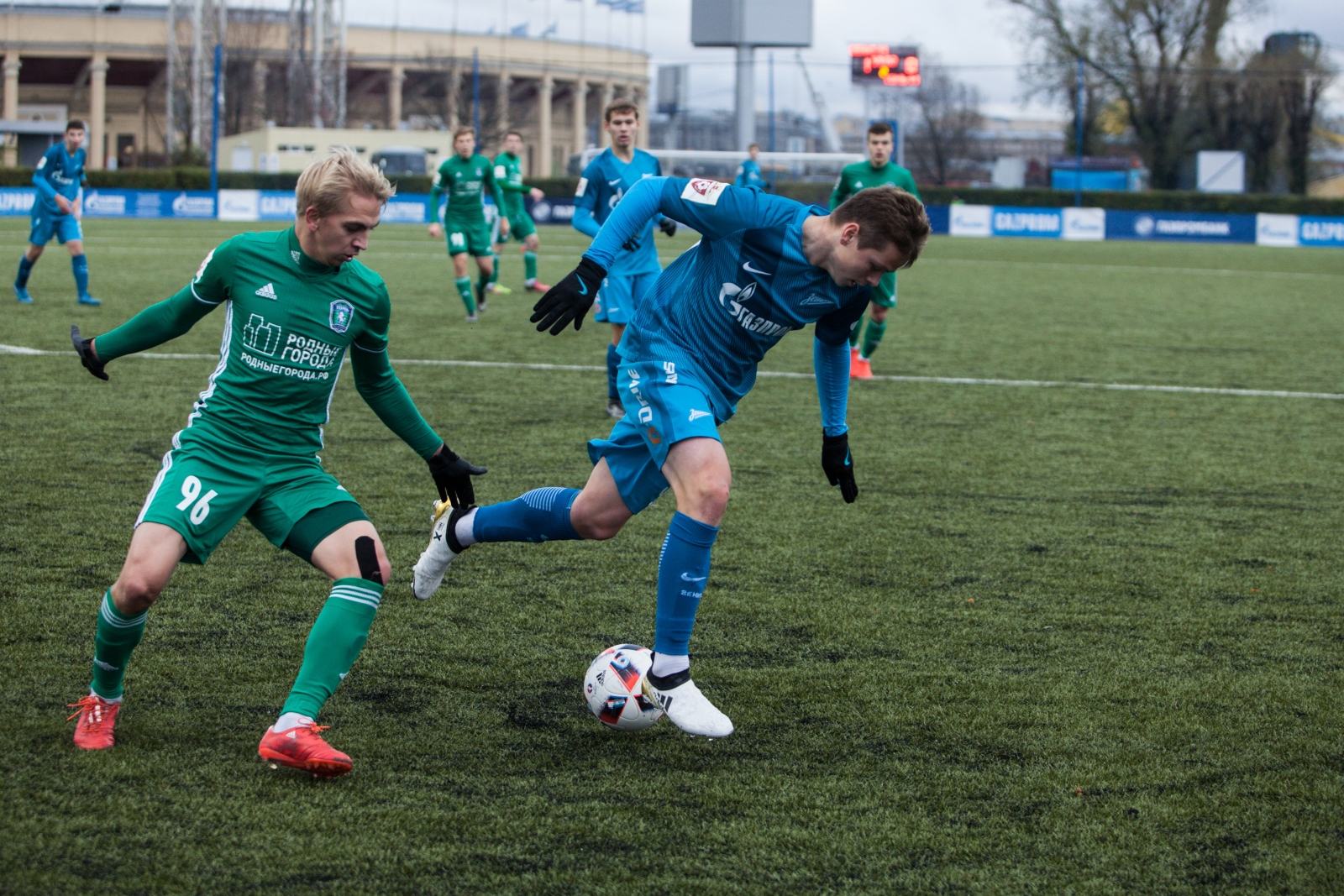 РОСГОССТРАХ-Чемпионат России  2016/17, 12-й тур, «Зенит»-м — «Томь»-м