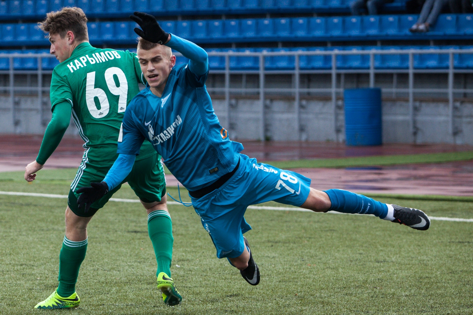 РОСГОССТРАХ-Чемпионат России  2016/17, 12-й тур, «Зенит»-м — «Томь»-м