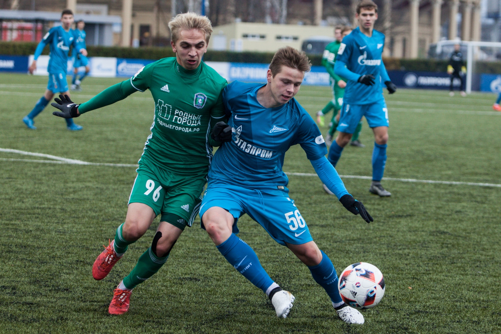 РОСГОССТРАХ-Чемпионат России  2016/17, 12-й тур, «Зенит»-м — «Томь»-м