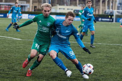 РОСГОССТРАХ-Чемпионат России  2016/17, 12-й тур, «Зенит»-м — «Томь»-м