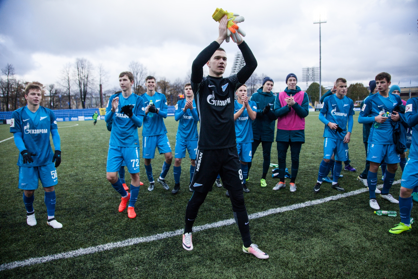 РОСГОССТРАХ-Чемпионат России  2016/17, 12-й тур, «Зенит»-м — «Томь»-м