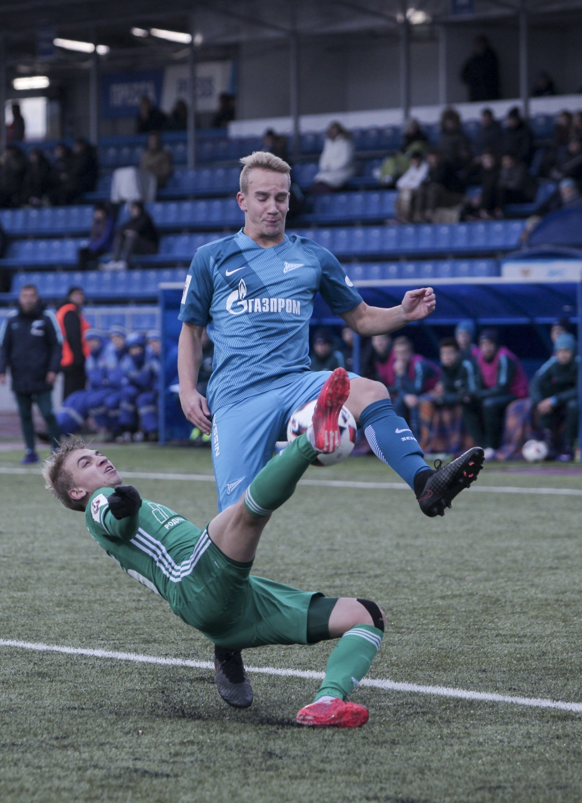 РОСГОССТРАХ-Чемпионат России  2016/17, 12-й тур, «Зенит»-м — «Томь»-м