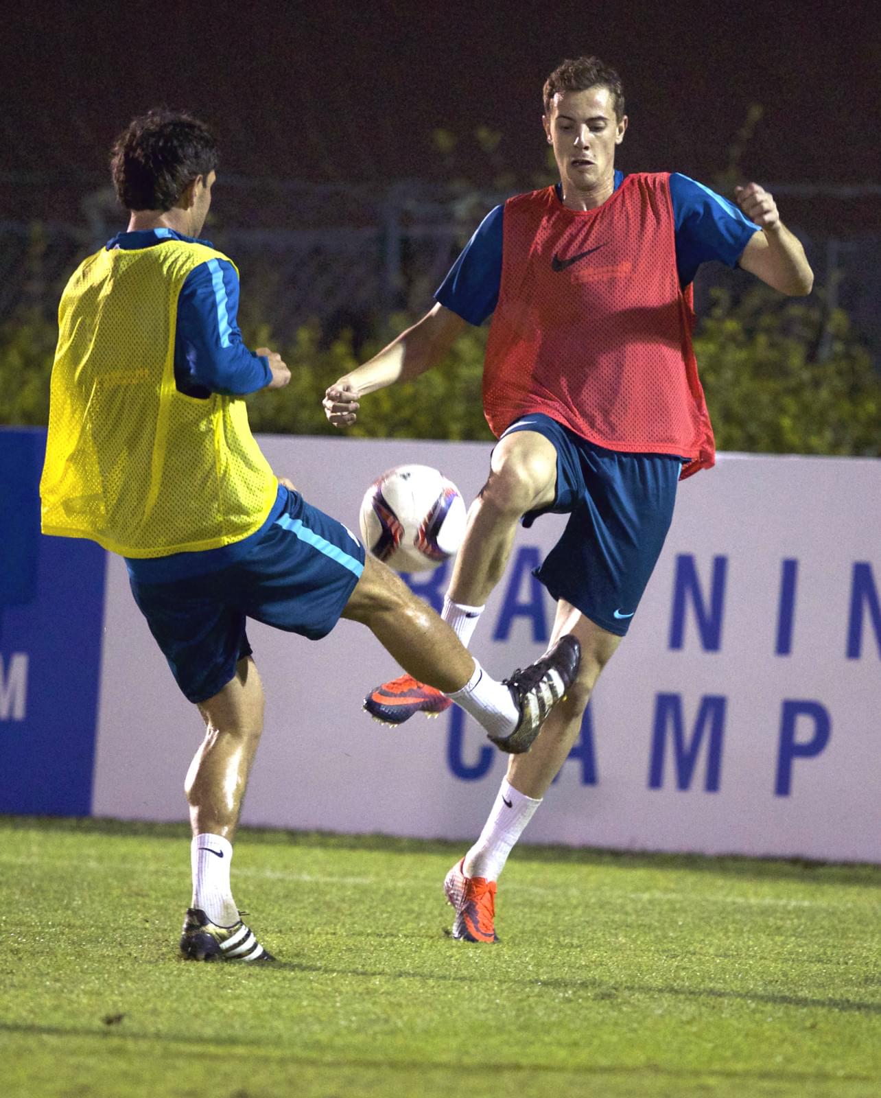 «Газпром»-тренировочные сборы в Дубае: 15 января, вечерняя тренировка