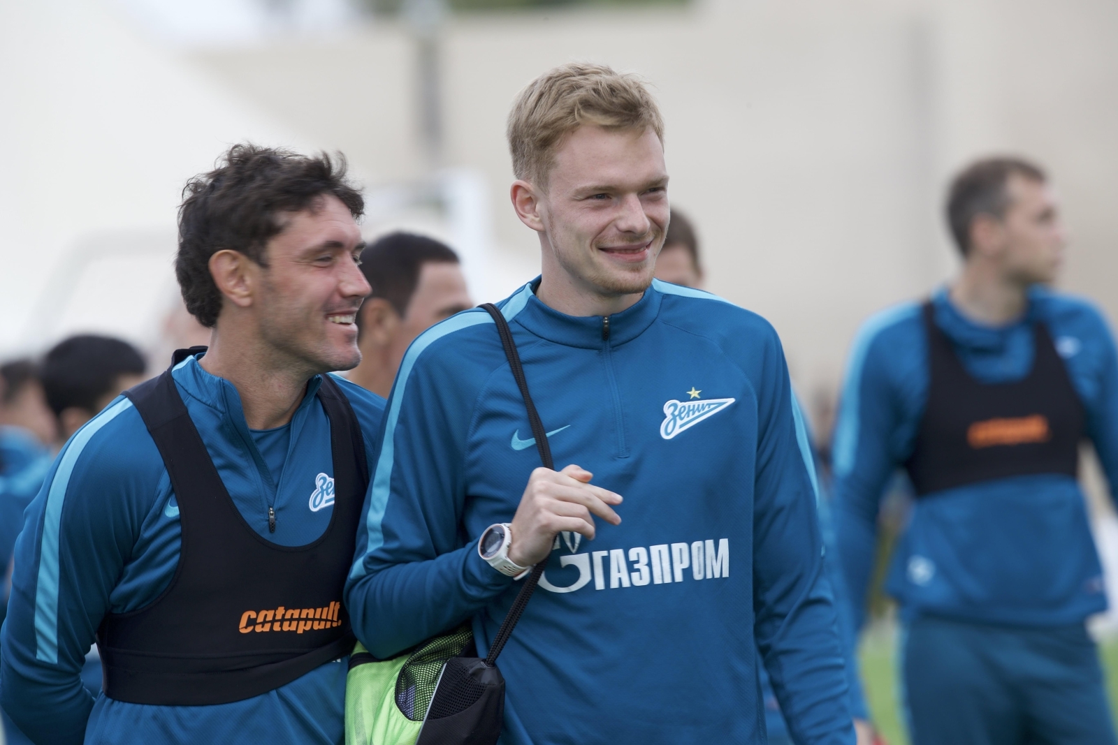 «Газпром»-тренировочные сборы в Дубае: 15 января, вечерняя тренировка