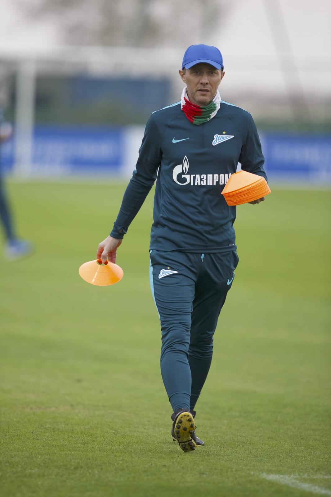 «Газпром»-тренировочные сборы в Дубае: 15 января, вечерняя тренировка