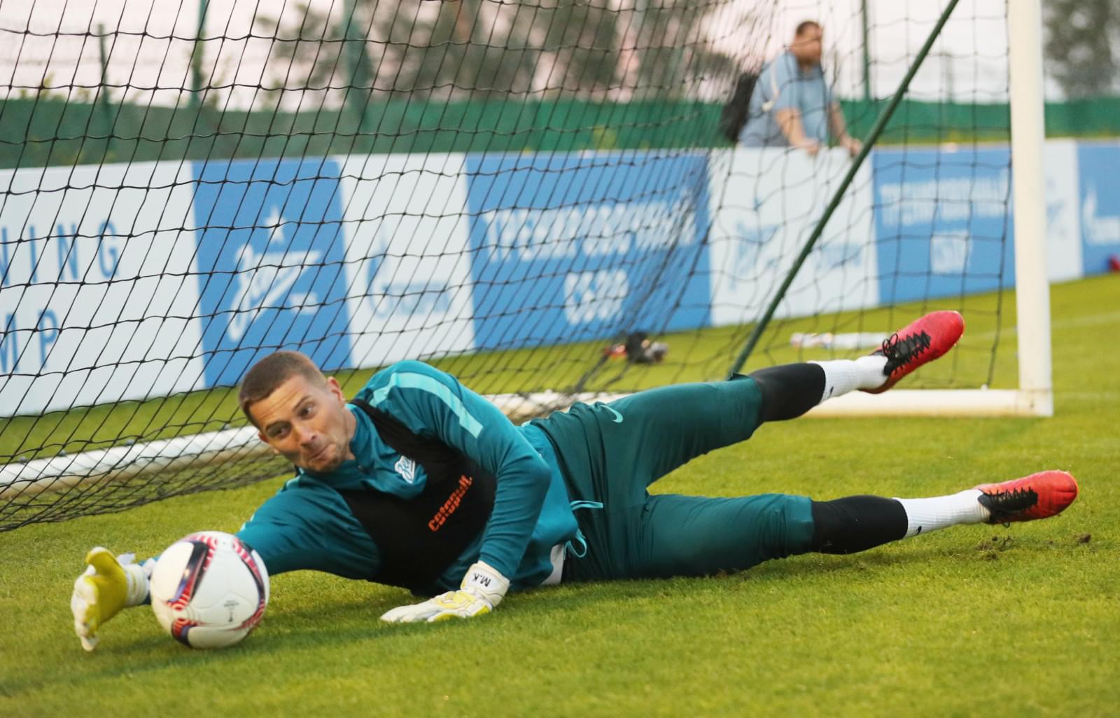 «Газпром»-тренировочные сборы в Дубае: 15 января, вечерняя тренировка