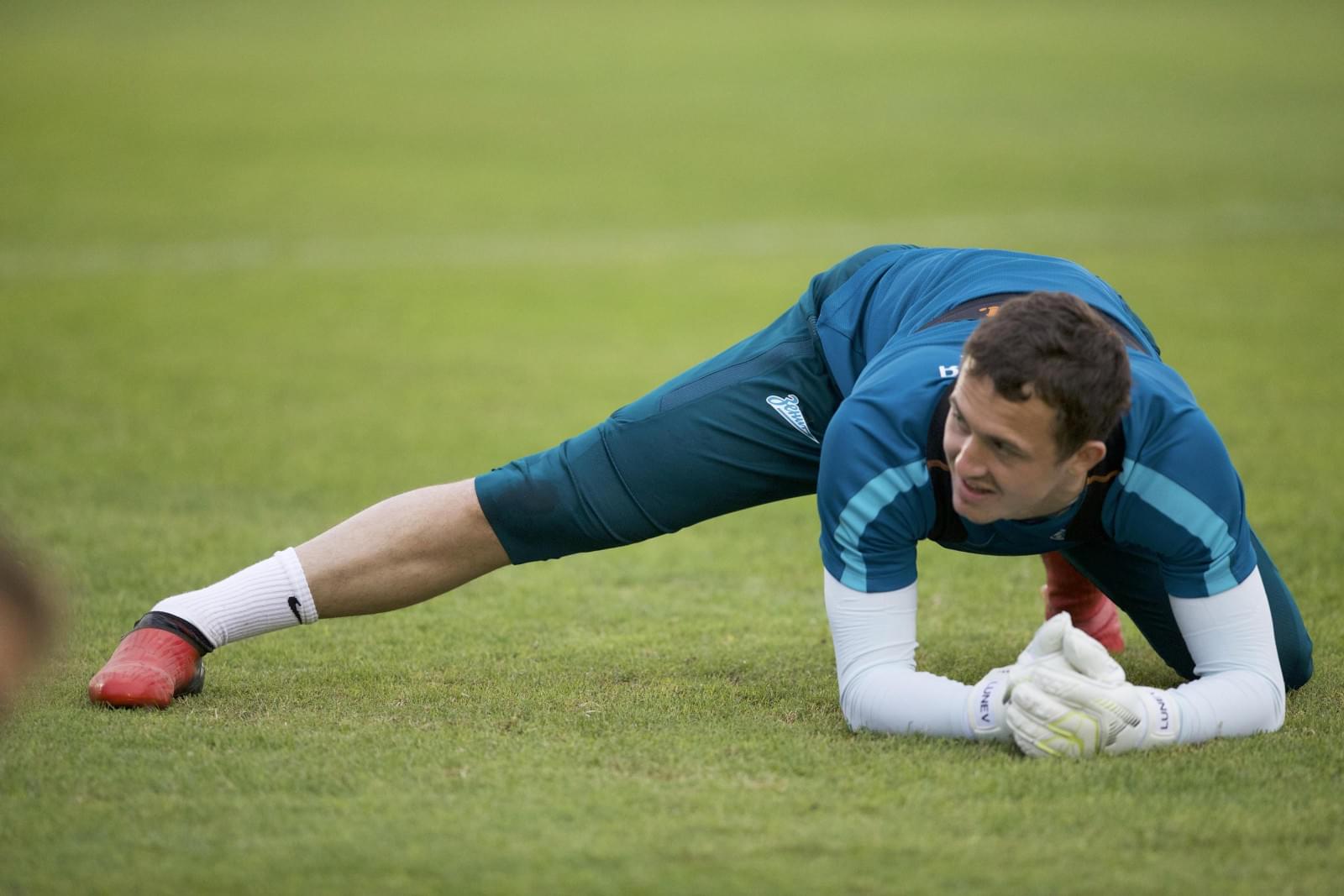 «Газпром»-тренировочные сборы в Дубае: 15 января, вечерняя тренировка