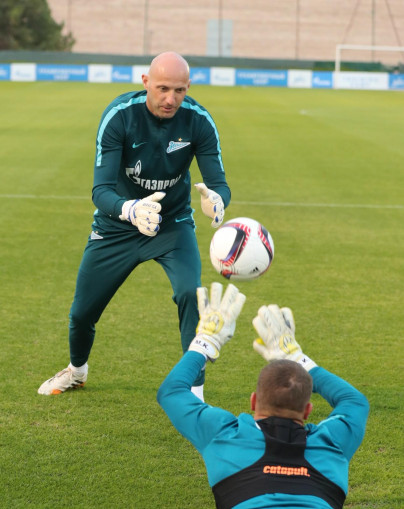 «Газпром»-тренировочные сборы в Дубае: 15 января, вечерняя тренировка