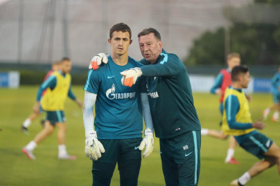 «Газпром»-тренировочные сборы в Дубае: 15 января, вечерняя тренировка