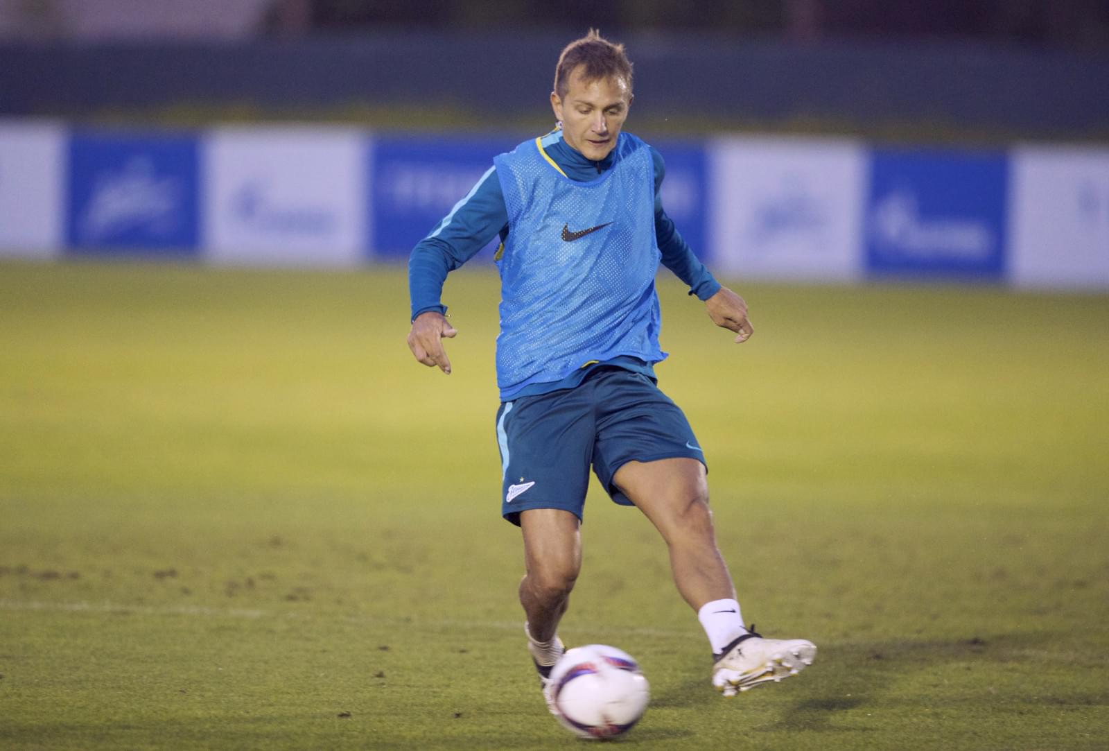 «Газпром»-тренировочные сборы в Дубае: 15 января, вечерняя тренировка