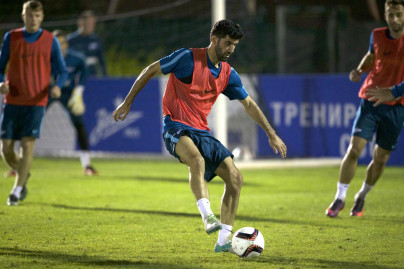 «Газпром»-тренировочные сборы в Дубае: 15 января, вечерняя тренировка