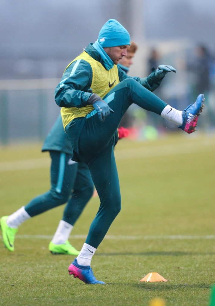 Третьи «Газпром»-тренировочные сборы в Бельгии: 10 февраля, вечерняя тренировка